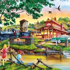 Best Sale ๐ MasterPieces 550 Pieces Apple Express ๐งจ