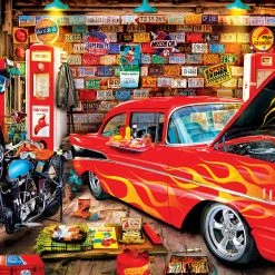 Best deal 😍 MasterPieces 750 Pieces Retro Garage 🔥