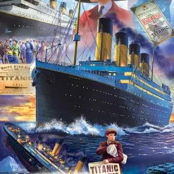 Cheapest 🤩 MasterPieces 1000 Pieces Titanic Collage 😀
