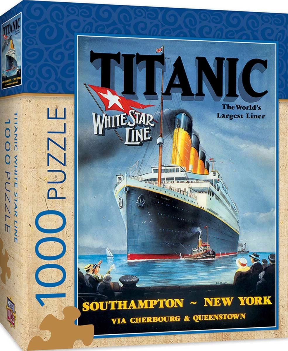 Discount ๐ฏ MasterPieces 1000 Pieces White Star Line ๐ - Image 2