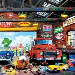 Top 10 🎁 MasterPieces 1000 Pieces Wayne's Garage 👏