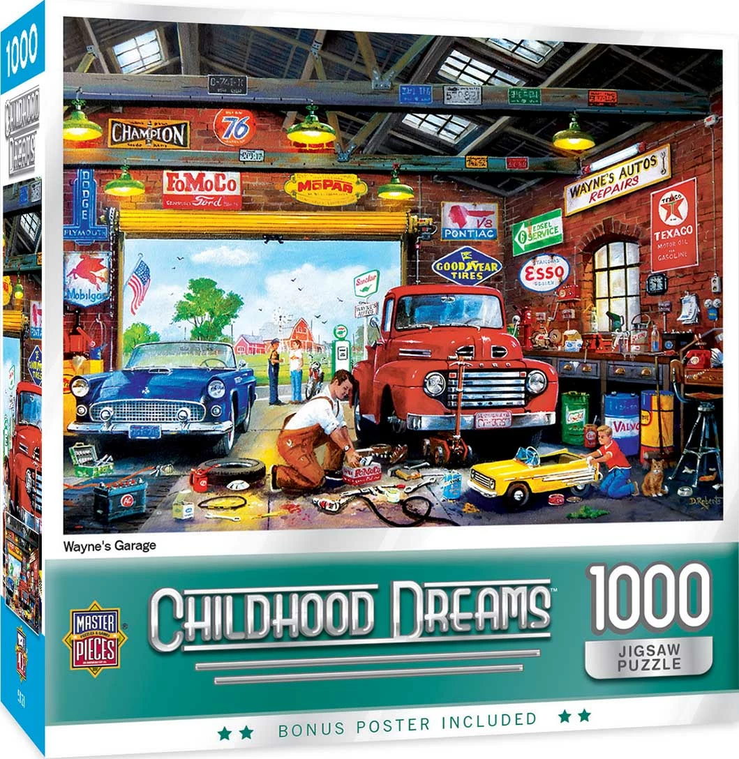 Top 10 ๐ MasterPieces 1000 Pieces Wayne's Garage ๐ - Image 2