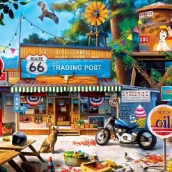 Wholesale 😀 MasterPieces 1000 Pieces Trading Post On Route 66 ✨