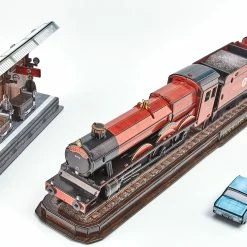 Cheap ✨ 4D Cityscape Inc. 100 Pieces Harry Potter Hogwarts Express Paper Puzzle 👏