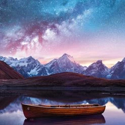 Best Sale 🤩 Buffalo Games 300 Pieces BLANC Series: Calm Boat ✔️