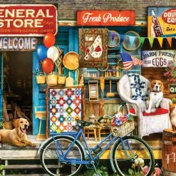 Hot Sale ⌛ SunsOut 1000 Pieces Waiting At The Store 🥰