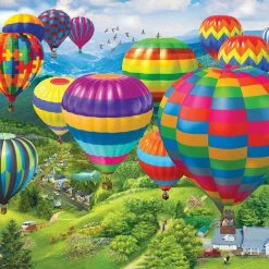 Flash Sale 🎁 SunsOut 500 Pieces Balloon Fest ⭐