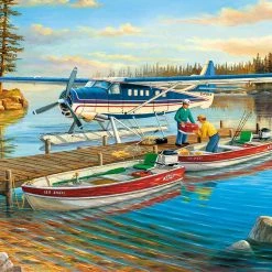 Outlet 🔔 SunsOut 550 Pieces Pickle Lake ⭐