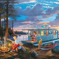 New 👏 SunsOut 300 Pieces Inn For The Night ❤️