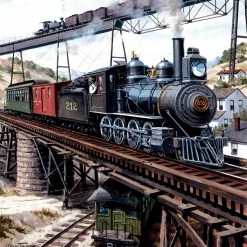 Hot Sale 🔔 SunsOut 550 Pieces Locomotive GXB 🤩