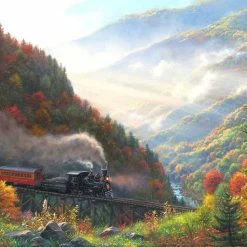 Coupon 👏 SunsOut 500 Pieces Great Smoky Mountain Railroad ⌛