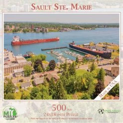 Buy 🥰 MI Puzzles 500 Pieces Sault Ste. Marie 🔔