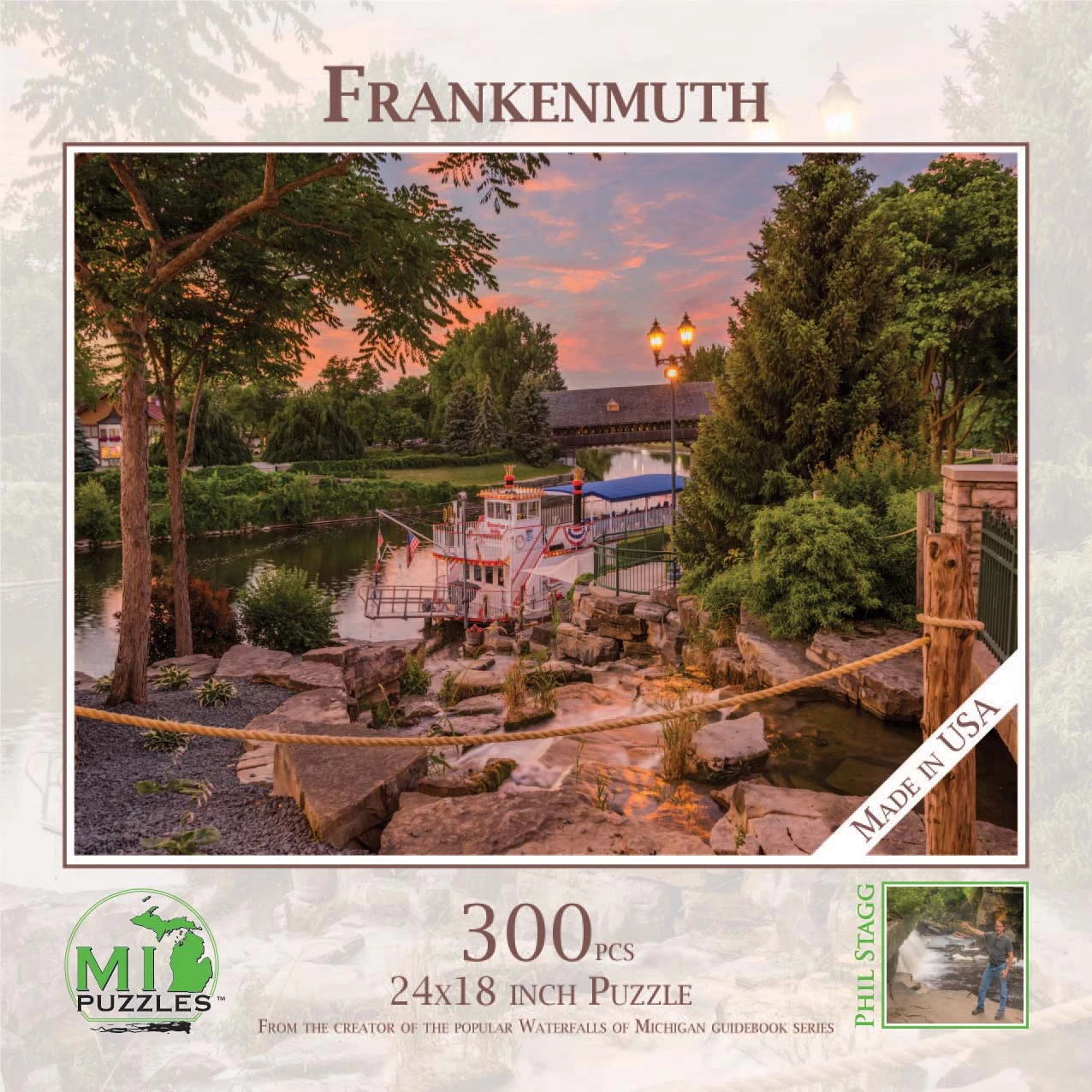 Cheap π MI Puzzles 300 Pieces Frankenmuth π―