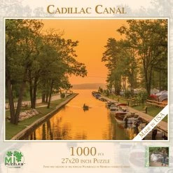 Hot Sale 😉 MI Puzzles 1000 Pieces Cadillac Canal ✨
