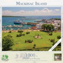 Deals 🥰 MI Puzzles 1000 Pieces Mackinac Island 🔔