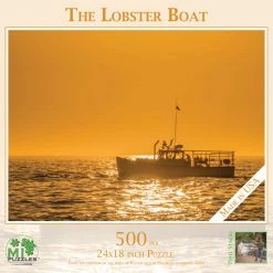 Wholesale 😉 MI Puzzles 500 Pieces The Lobster Boat 🥰