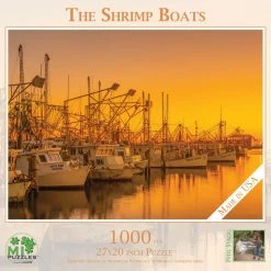 Best reviews of 🤩 MI Puzzles 1000 Pieces The Shrimp Boats 🧨