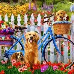 Cheap 🥰 Vermont ❄ Christmas Company 1000 Pieces Pedal Pups 🧨