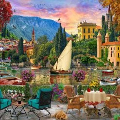 Flash Sale 🤩 Vermont 🎄 Christmas Company 1000 Pieces Al Fresco Italy ❤️