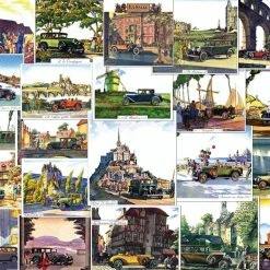 Cheap ❤️ New York Puzzle Co 1000 Pieces Touring Europe 🧨