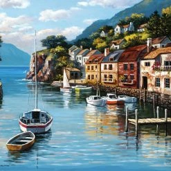 Buy 👍 Anatolian 500 Pieces Village On The Water 😀