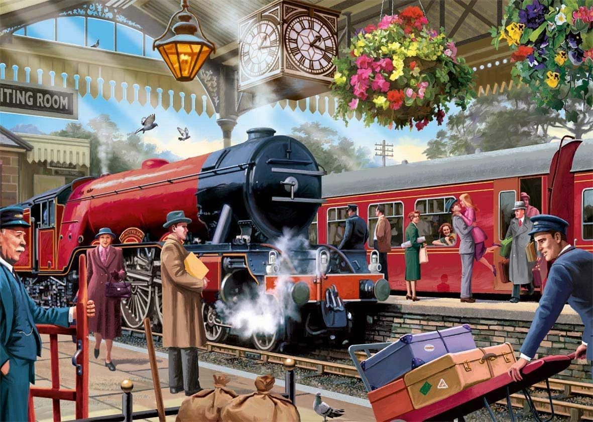 Promo ๐ฅฐ Falcon 1000 Pieces Waiting On The Platform ๐