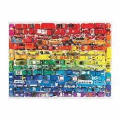 Brand new ✨ Galison 1000 Pieces Rainbow Toy Cars 🎉