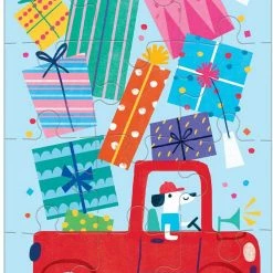 Flash Sale 🥰 Mudpuppy 12 Pieces 🥳 Birthday Truck Greeting Card Puzzle 💯