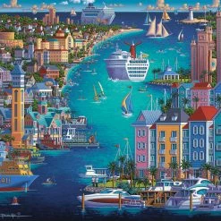 Discount 🔥 Dowdle Folk Art 500 Pieces Bahamas 🎉