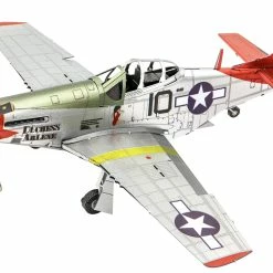 Cheapest 💯 Metal Earth Pieces Tuskegee Airmen P51D 'Redtail' 🔥