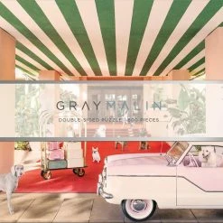 New 🎁 Galison 500 Pieces The 🦮 Dogs At The Beverly Hills Hotel Double Sided Puzzle 🥰