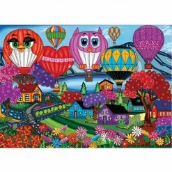 New ✨ Jacarou Puzzles 2000 Pieces Hot Air Balloon Festival 😉