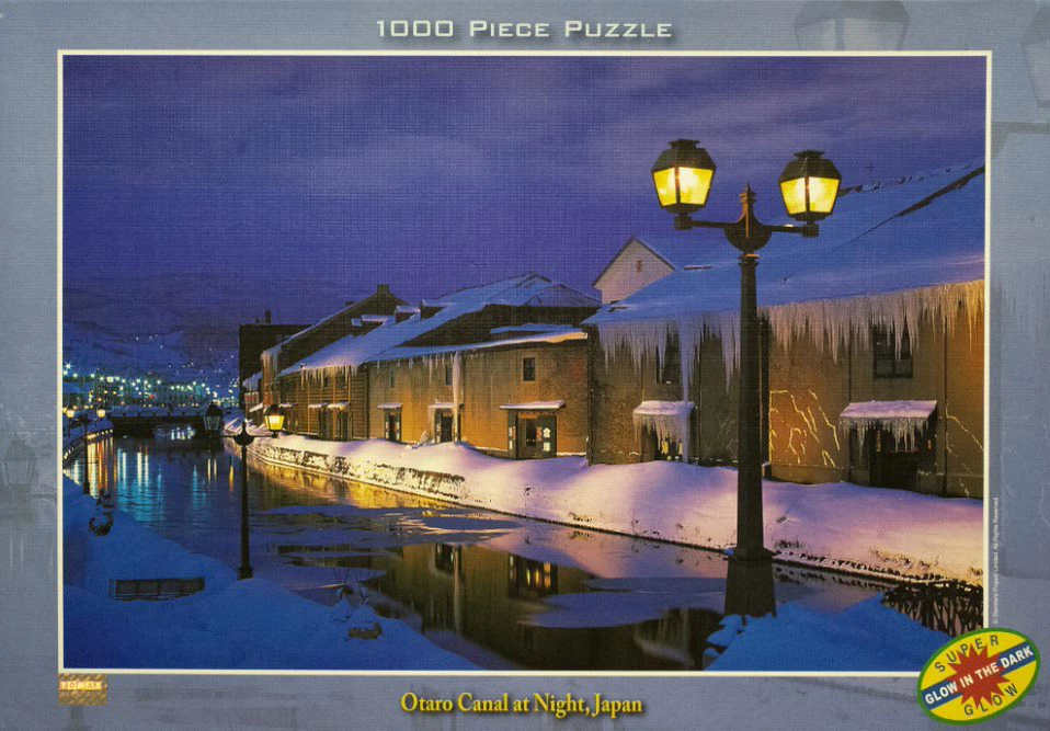 Best deal ๐งจ Tomax Puzzles 1000 Pieces Otaro Canal At Night, Japan ๐ - Image 3